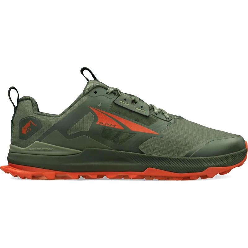 ALTRA Men's Lone Peak 8 AL0A85NC Trail Running, Green, 11.5