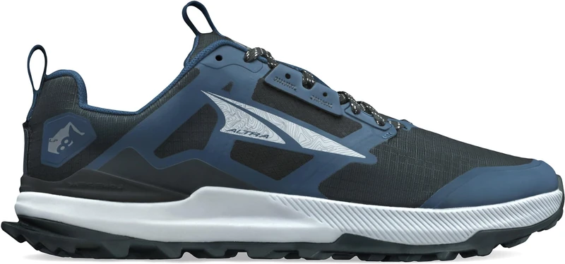 Altra Men's AL0A85NC Lone Peak 8 Trail Running Shoe, Navy/Black, 6,5