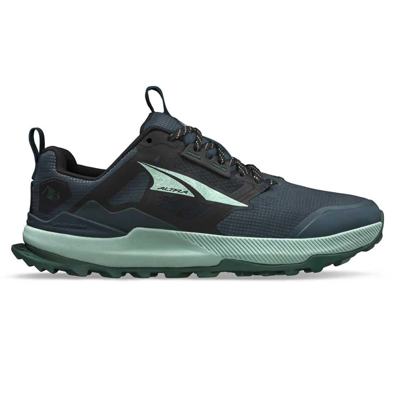 ALTRA Women's Lone Peak 8 AL0A85ND Trail Running, Black/Gray, 4.5