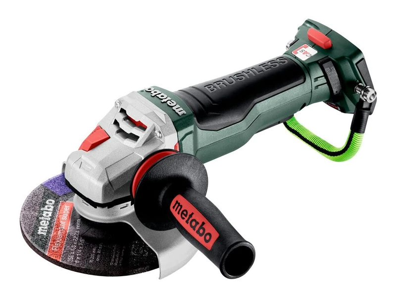 Metabo WPBA 18 LTX BL 15-150 Quick DS (601745840) Cordless Angle Grinder in metaBOX 165 L case Without Battery Pack, Without Charger