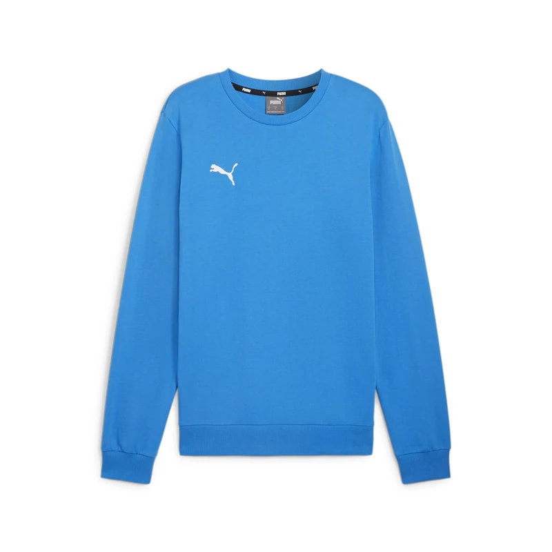 PUMA Mens Teamgoal Casuals Crew Neck Knitted Sweater, Ignite Blue-puma White, XXL EU