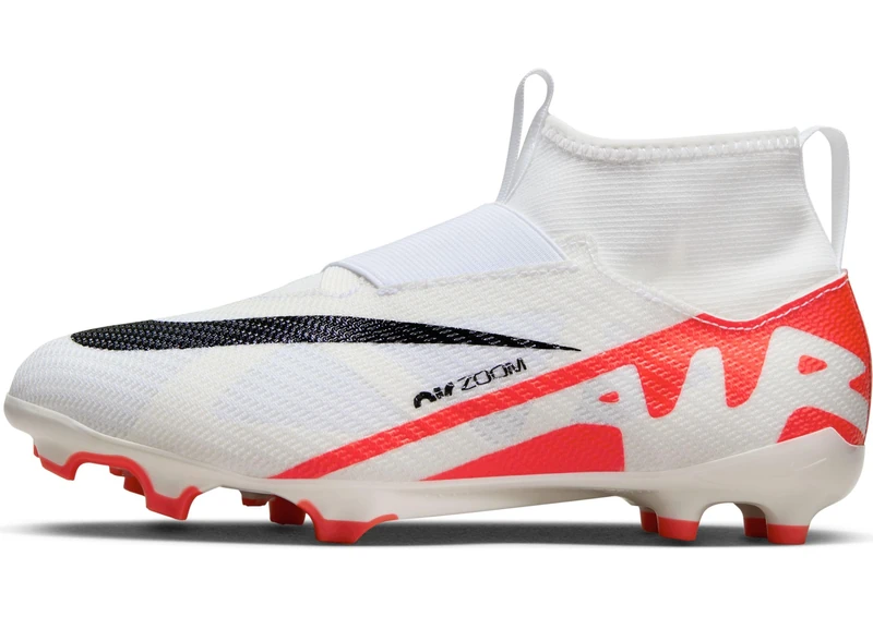Nike Zoom Mercurial Superfly 9 Pro Football Shoe Bright Crimson/White-Black 4.5