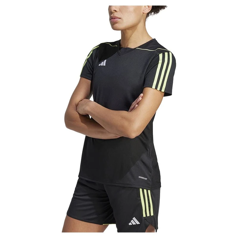 adidas Men's Tiro 23 JSY W Black Shirt - Image 1