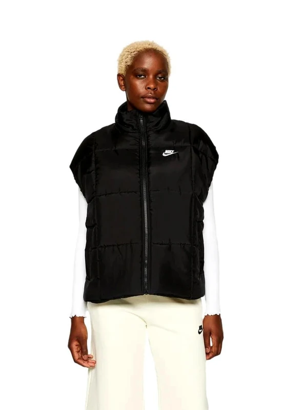 NIKE Clsc Vest Black/White L - Image 1