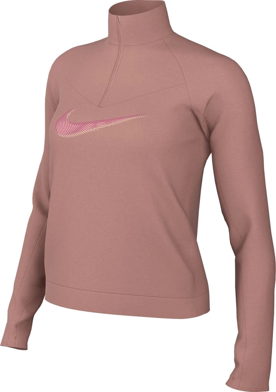 NIKE Pacer Sweatshirt Red Stardust/Fierce Pink L