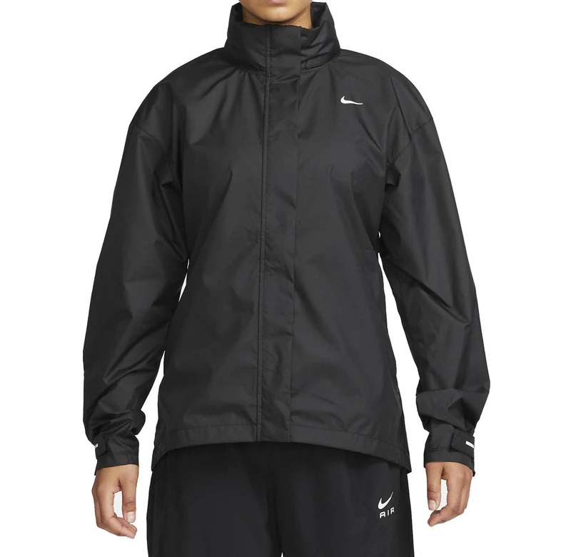 NIKE FB7451-010 W NK FAST REPEL JACKET Jacket Women's Black/Black/Slicctive Silv Size L