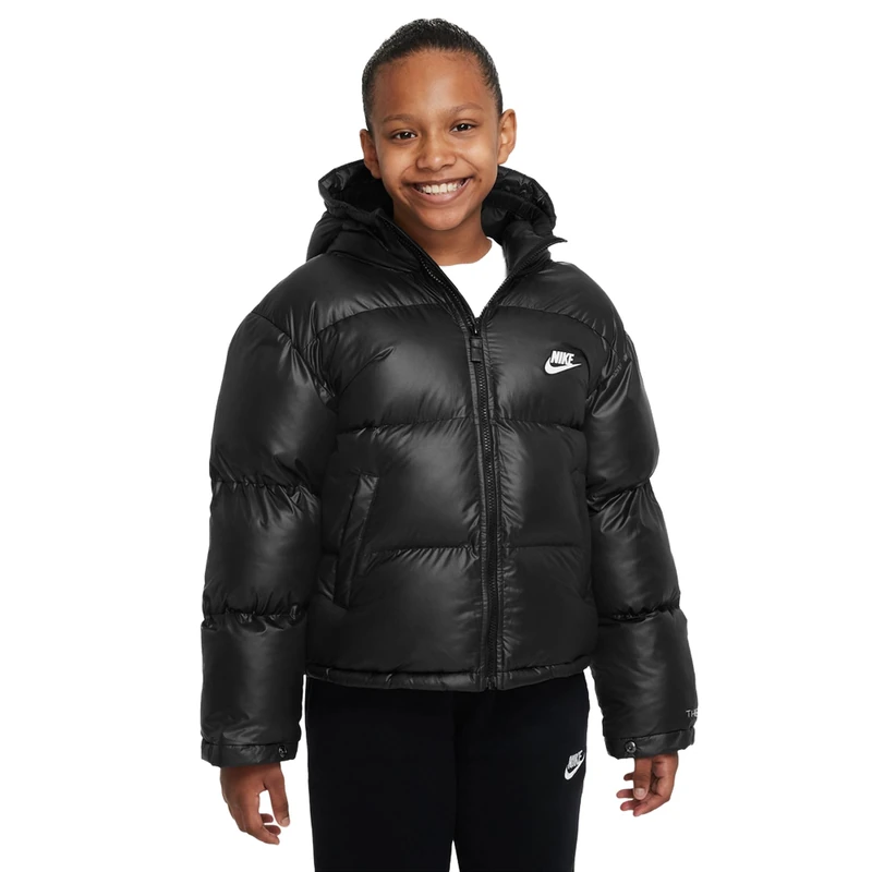 Nike Rpl High Synfl Jacket Black/White 14 Years