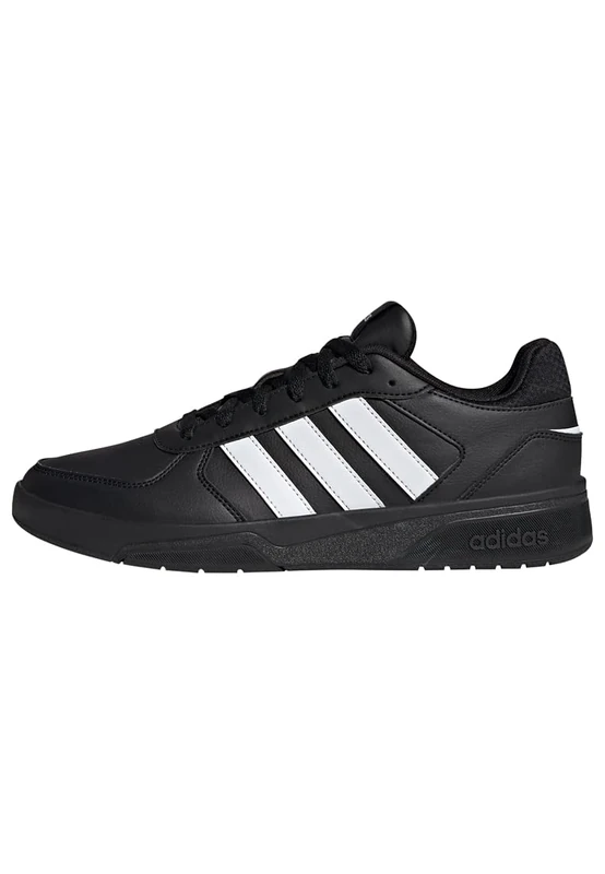 adidas Men's CourtBeat Court Lifestyle Shoes, Core Black/Cloud White/Cloud White, 7 UK - Image 1