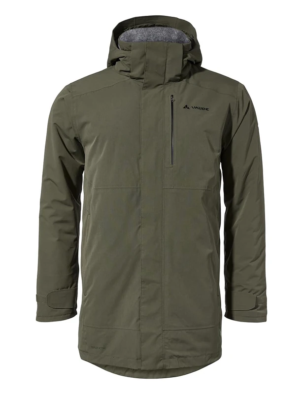 VAUDE Men's Idris Wool Parka II - Warm Waterproof Jacket