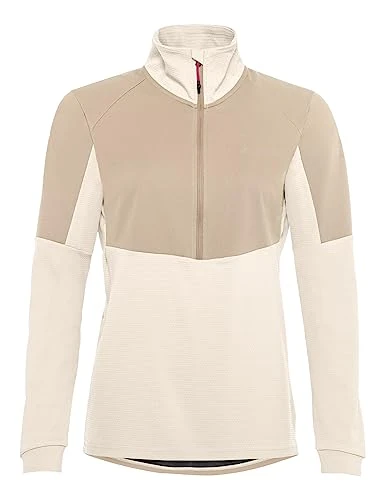 VAUDE Women's Yaras Wind Pullover T-Shirt Ecru