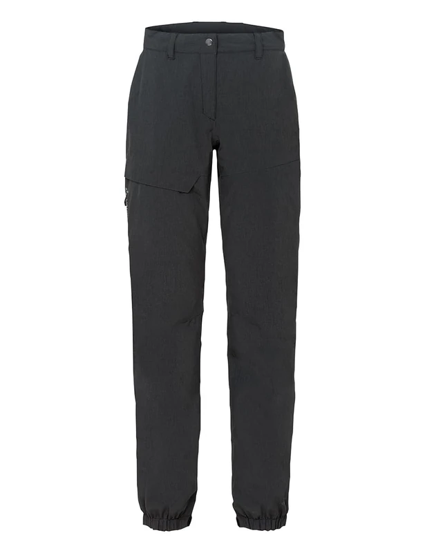 VAUDE Yaras Women's Warm Rain Trousers Plain Black