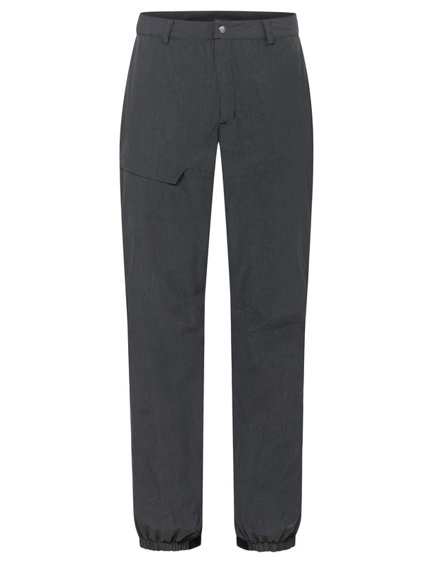 VAUDE Men's Yaras Warm Rain Pants Plain Black