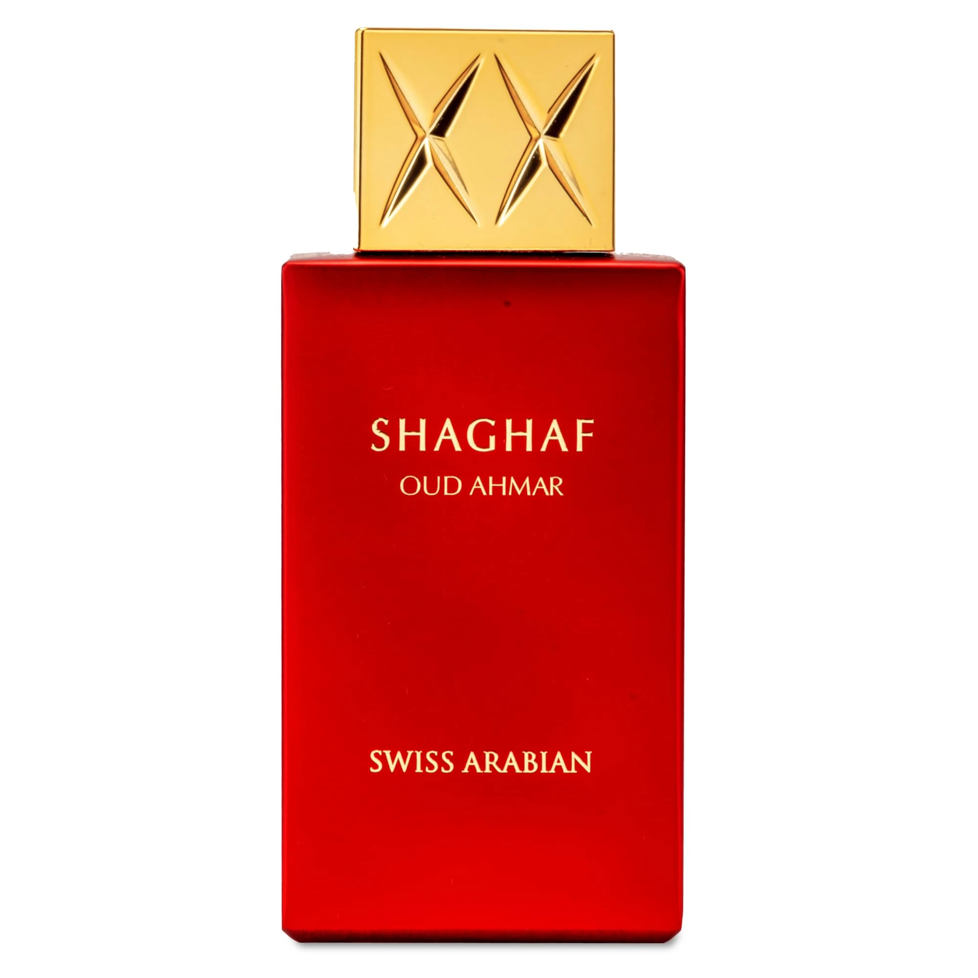 Swiss Arabian Shaghaf Oud Ahmar - Limited Edition EDP Spray for Unisex- Fruity, Powdery, Floral Fragrance - Luxury Personal Fragrance - Enchanting Blend of Arabian Perfume - 75 ml