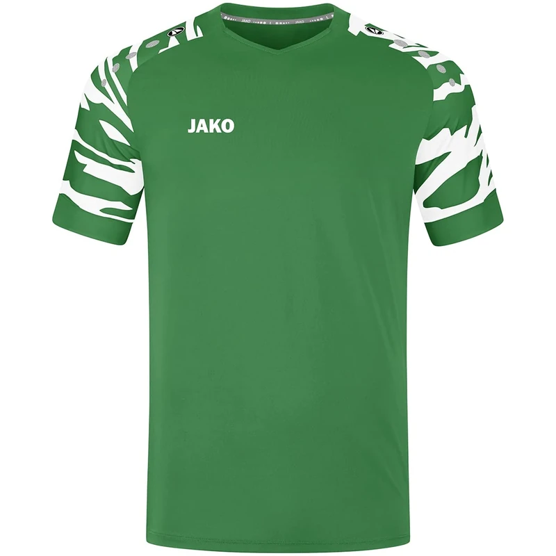 JAKO - Jersey Wild (Short Sleeve), Unisex, Sport Green/White, S