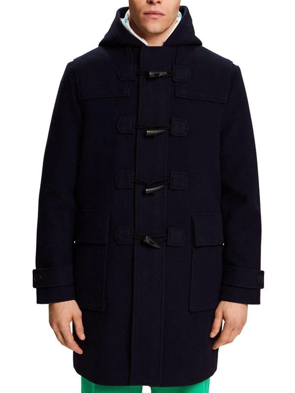 ESPRIT Men's 103EE2G306 Jacket, 400/NAVY, XXL