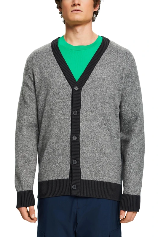 ESPRIT Men's 103EE2I307 Pullover Sweater, 039/MEDIUM Grey 5, M