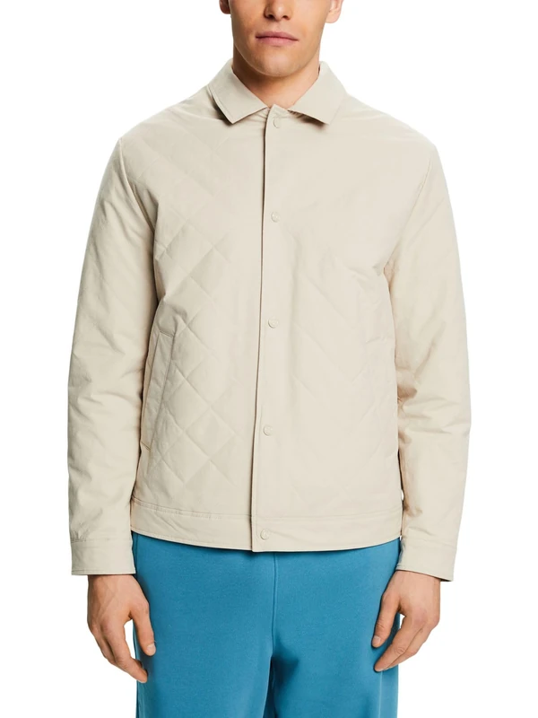 ESPRIT Men's 123EE2G303 Jacket, 051/PASTEL Grey 2, XXL