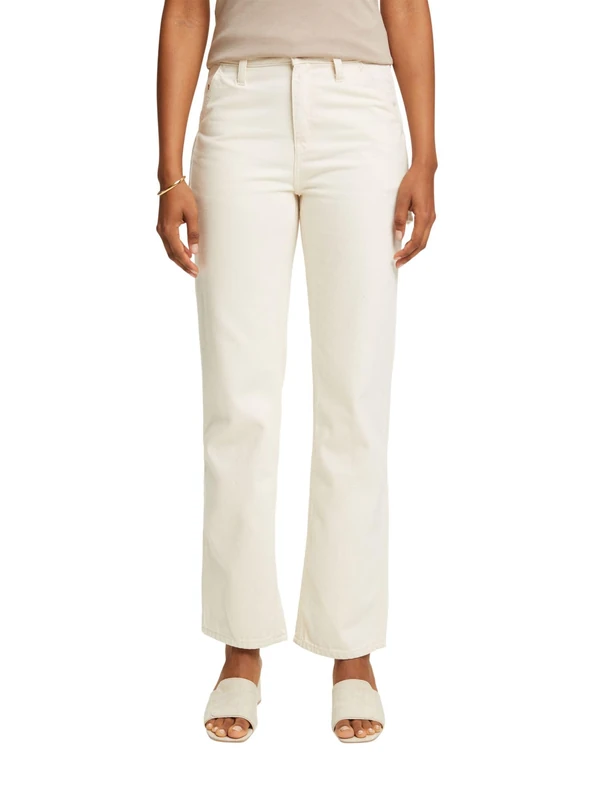 ESPRIT Women's 103EE1B328 Jeans, 110/OFF White, 32W x 32L