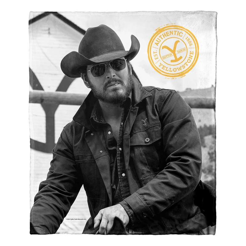 Northwest Yellowstone Silk Touch Throw Blanket, 50" x 60", Ranch Hand