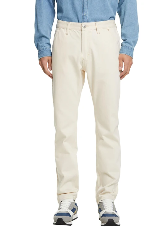 ESPRIT Men's 103EE2B313 Jeans, 110/Off White, 30 W/34 L