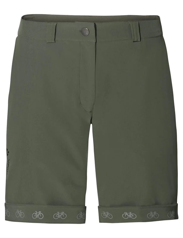 VAUDE Women's Cyclist Shorts Khaki