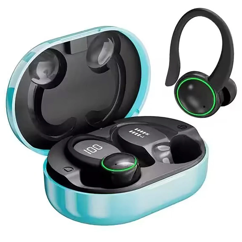 Kuizil Bluetooth Headphones Sport Light Blue