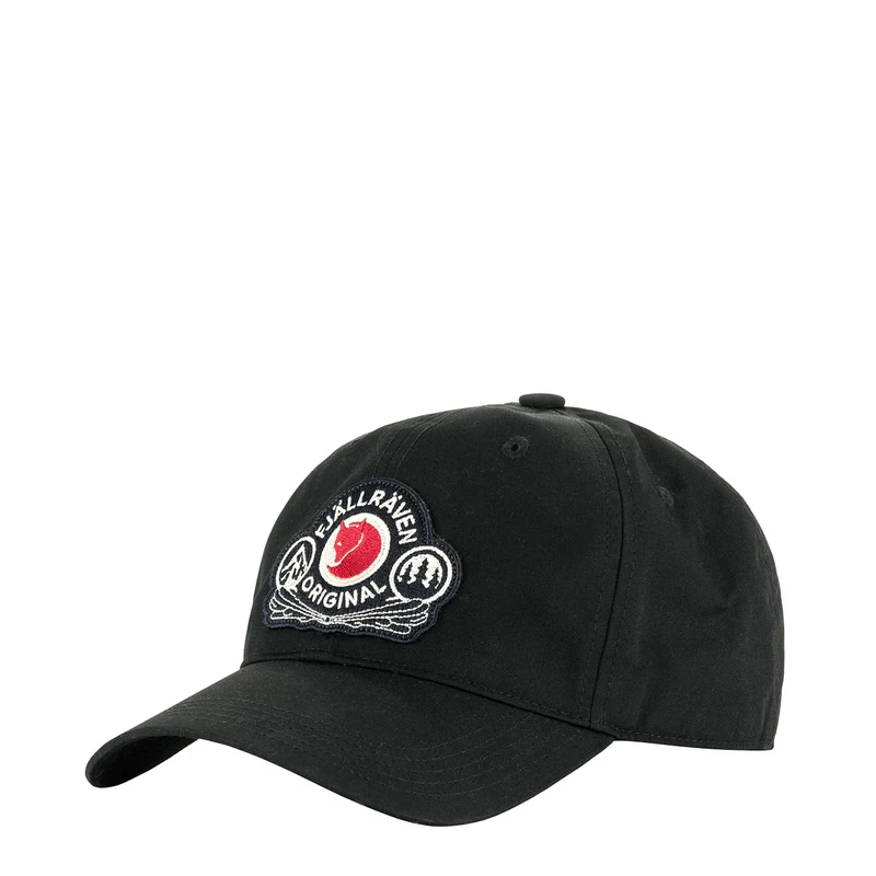 Fjallraven 86979-550 Classic Badge Cap/Classic Badge Cap Hat Unisex Black Size L/XL