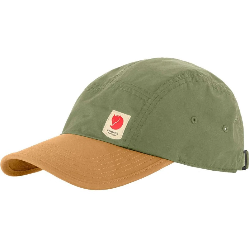 Fjallraven 12100004-620-232 High Coast Wind Cap Hat Unisex Green-Buckwheat Brown Size S/M - Image 1