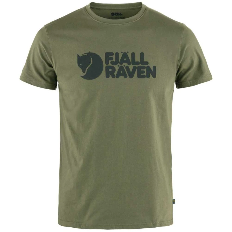Fjallraven 87310-625 Fjällräven Logo T-Shirt M T-Shirt Men's Laurel Green Size S