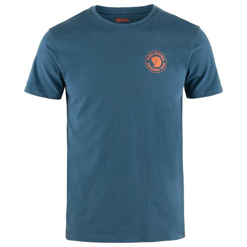 Fjallraven 87313-534 1960 Logo T-Shirt M T-Shirt Men's Indigo Blue Size XS