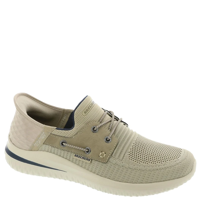 Skechers Men's Slip-ins: Delson 3.0-Roth Loafer, Taupe, 9 UK