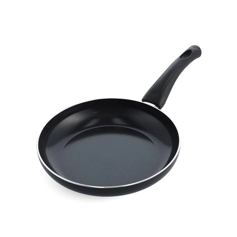 BK Brilliant Healthy Induction Suitable Ceramic Frying Pan (24 cm), Oven and Grill Safe up to 160 °C, Durable and Professional, Dishwasher Safe, PFAS-Free, Black