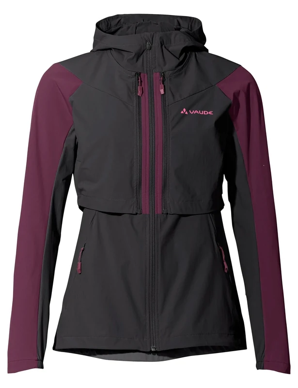 VAUDE Women's Moab Jacket, Blackcurrant, 12