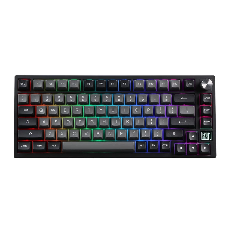 EPOMAKER TH80 SE 75% Mechanical Keyboard - RGB, NKRO Swap Win/Mac