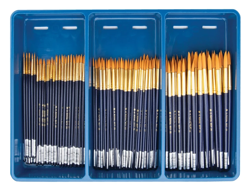 Royal & Langnickel TAKLON Round Box ASST 144PC