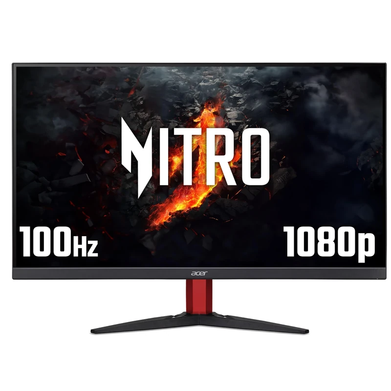 acer Nitro KG242Y E 23.8-inch Gaming Monitor - IPS Panel, 1920 x 1080, 4ms, 100Hz, FreeSync, HDMI, VGA