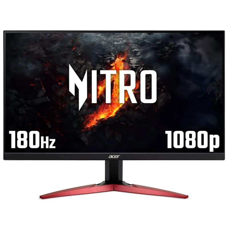 Acer Nitro KG241Y S3 24" Monitor - 180Hz, 1080p HDR, FreeSync