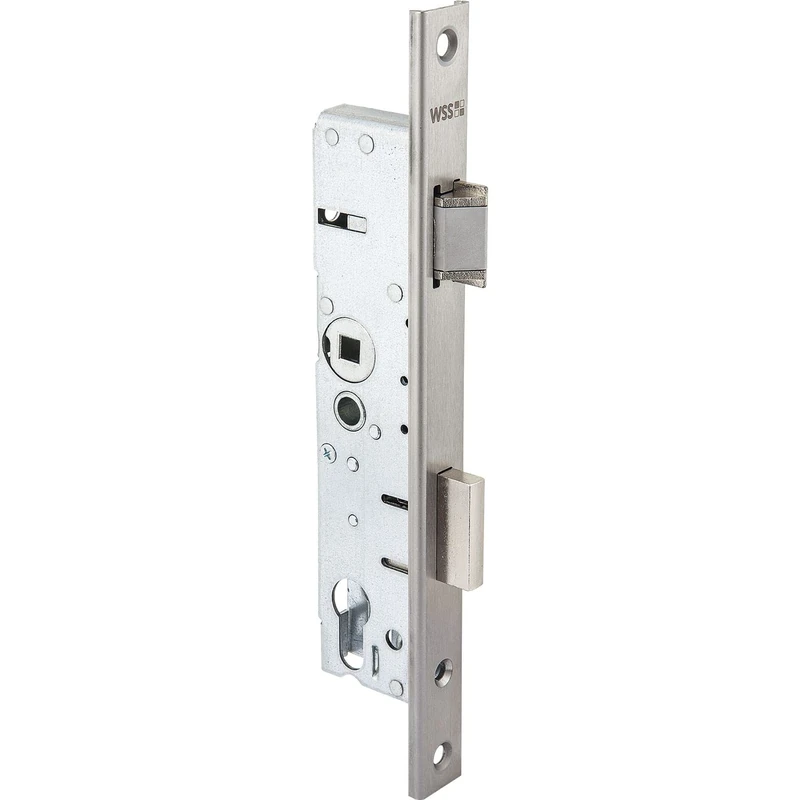 WSS 141203400426 Mortise Lock PZW 92/34/8/U24x270 ER, stainlesssteel, 34 mm