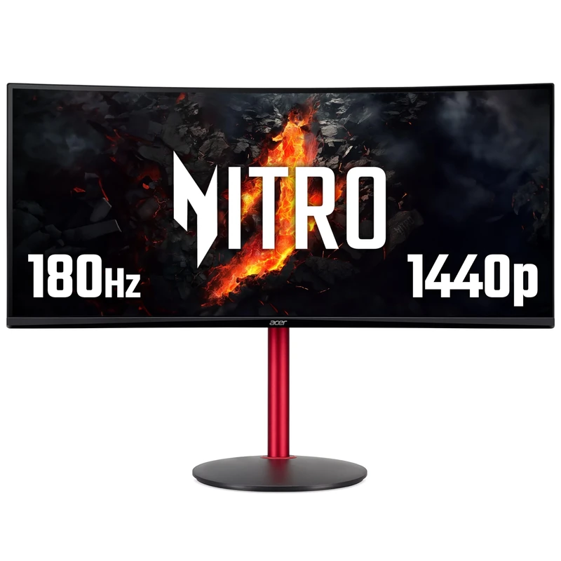Acer Nitro XZ342CU 34" Gaming Monitor - 3440x1440, 165Hz, FreeSync