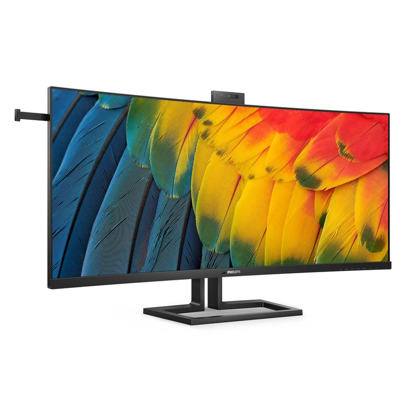 Philips 40B1U6903CH - 40 inch 5k Curved monitor, IPS, 4ms, Docking, daisychain, Thunderbolt 4, WebCam, Height Adjust, KVM, Power Sensors (5120 x 2160, HDMI/Thunderbolt 4, USB-C)