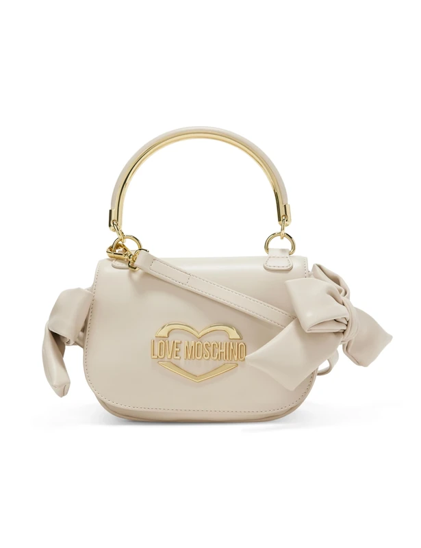 Love Moschino Women's jc4203pp1i BORSA A Mano, White, 20X14X8