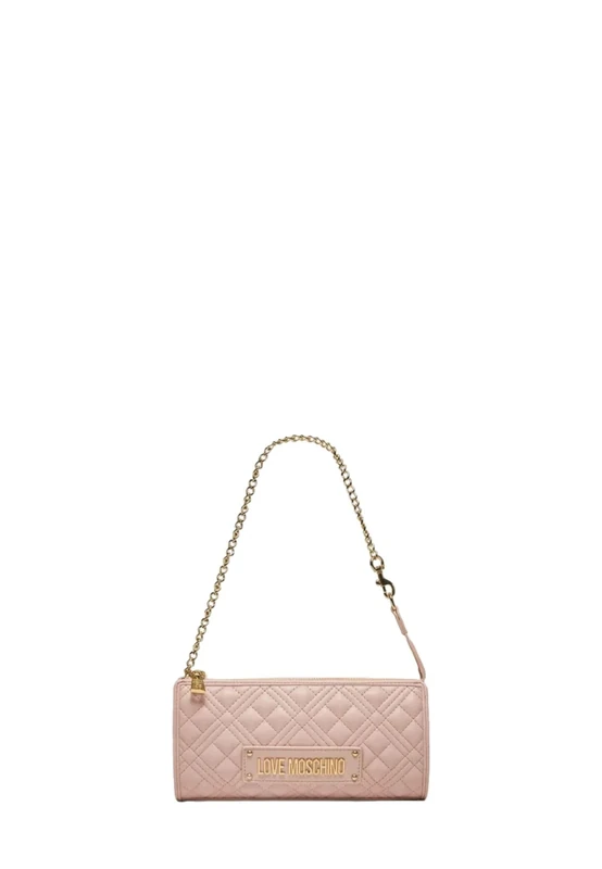 Love Moschino Women's jc4011pp1i Shoulder Bag, pink, 24X12X4