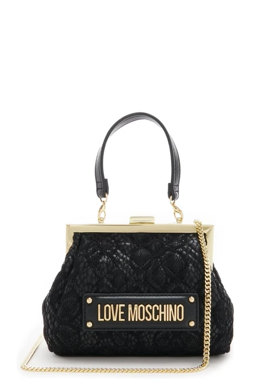 Love Moschino Women's jc4021pp1i Hand Bag, Black, 17X15X7