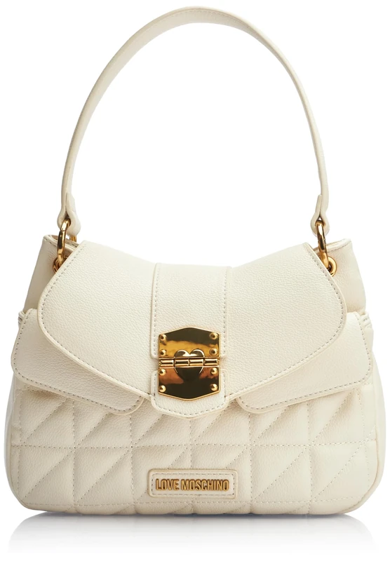 Love Moschino Women's jc4048pp1i Shoulder Bag, Butter, 25X20X8