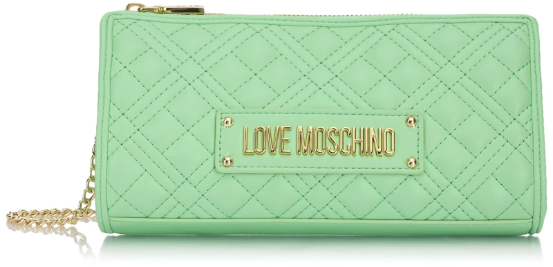 Love Moschino Women's jc4011pp1i SHOULDER BAG, Mint, 24X12X4