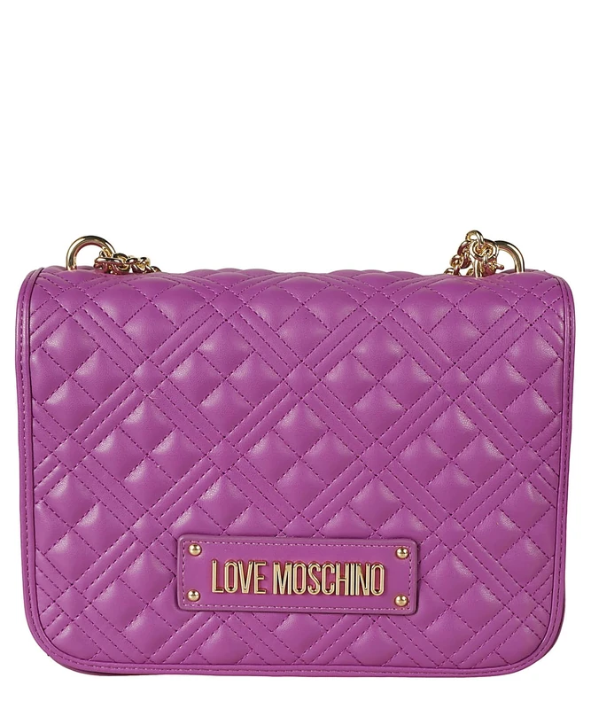 Love Moschino JC4000PP1I, Shoulder Bag Woman, Purple, purple, 26X19X7