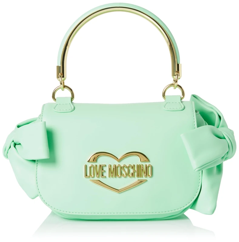 Love Moschino Women's jc4203pp1i BORSA A Mano, Mint, 20X14X8