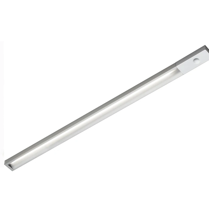 Domus LINE BladeTD LED Under-Unit Light 80 cm with Touch Dimmer Switch Right, LED Kitchen Under-Unit Light Dimmable, 4000 K Neutral White - 24 V, Aluminium Coloured - Image 1