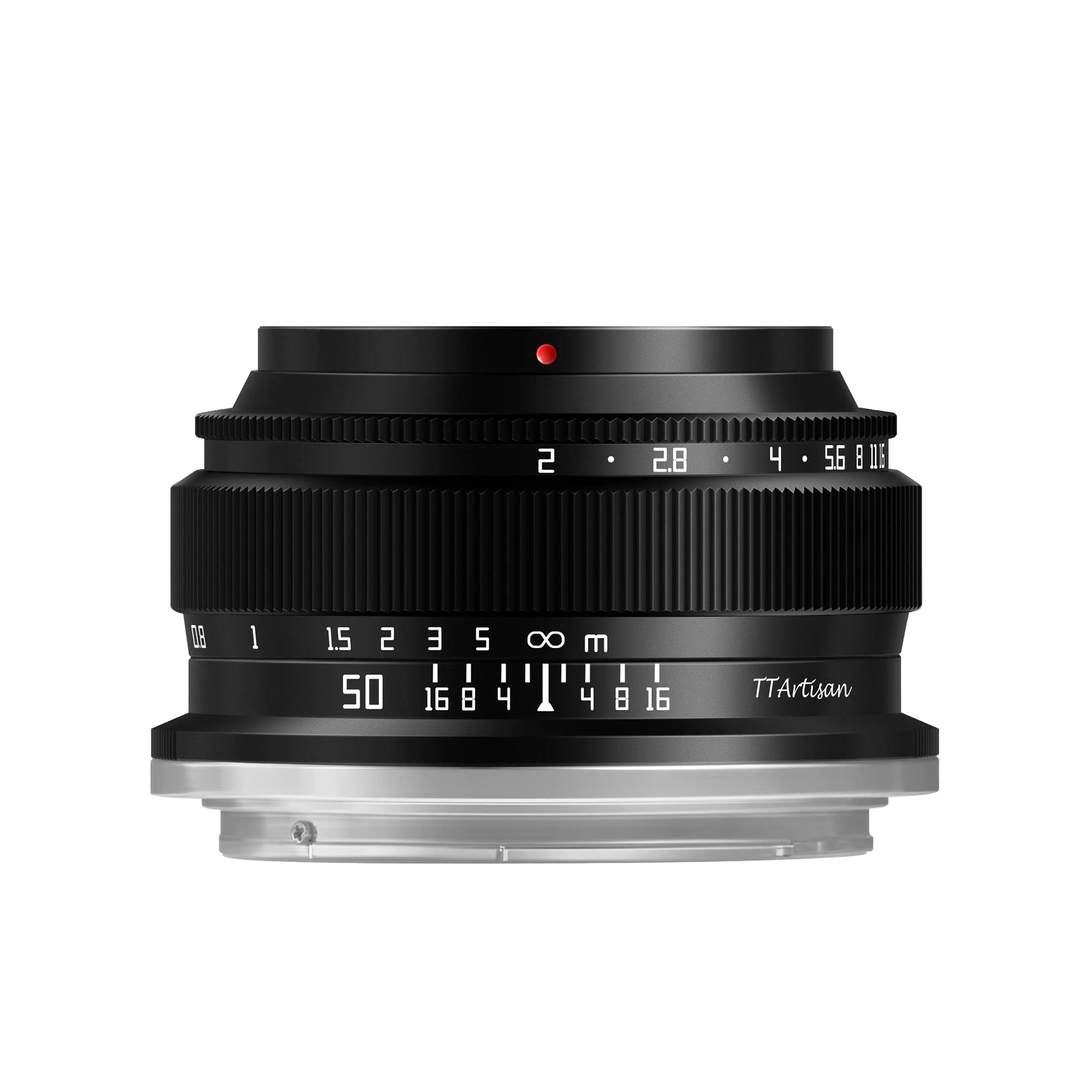 TTArtisan 50mm F2 Metal Bodied Lens Compatible with Nikon Z Mount (Full Frame) - Black