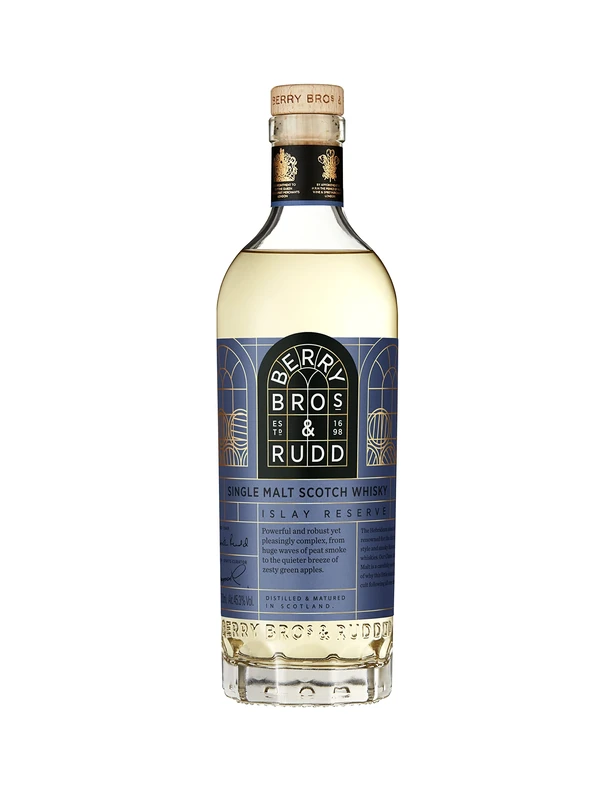 Berry Bros & Rudd Classic Islay Single Malt Scotch Whisky, 70cl, Malt Whiskey with 45.3% ABV, Serve Neat, On the Rocks or with a Dash of Water